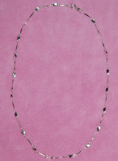 Silver necklace