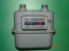 Diaphragm household gas meter 