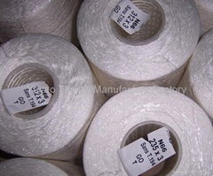 Nylon 66 filament raw white thread