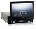 TOPPIE 7" fully-motorized VGA Touch Screen in-dash TFT-LCD monitor/Car TV 1