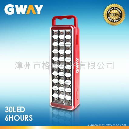 30-piece of LEDs Wall-mounted/LED Rechargeable Emergency Lighting