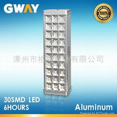  LED Emergency Light with 30-piece 3528 SMD LED,Aluminum Housing