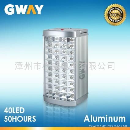 40-piece LED Rechargeable Emergency lantern with 30-50-hour Duration