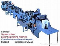 Paper bag machine samway shopping bag