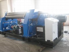 Curve down 3-roller coiling machine