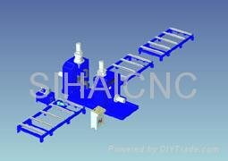 CNC Automatic I-steel(Heavy steel)(Box-Beam)Production Line 3
