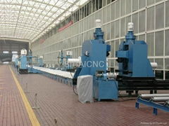 Vertical Wing Flange Correcting Machine