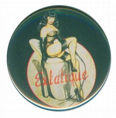 tin badge