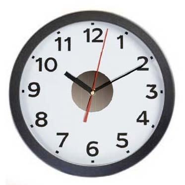 Solar power wall clock 2