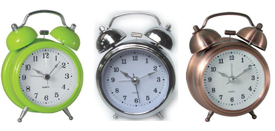 Twin bell alarm clock  2