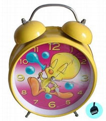 Twin Bell MP3 alarm clock 