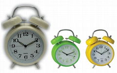 Twin bell alarm clock (4.5")