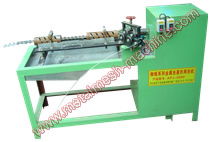 Chain link fence machine