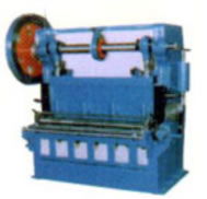 Expanded plate mesh machine