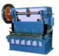 Expanded plate mesh machine