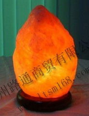 natural crystal salt lamp