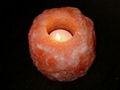 crystal salt candle holder 1