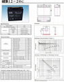 12v20ah  Deep Cycle Battery (sealed lead acid batteried) 2