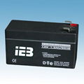 12v1.3ah sealed lead acid battery 1