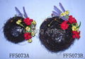 artificial flower nest,bird nest,bird decoration,twig nest