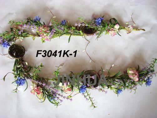 artificial flower nest,bird nest,bird decoration,twig nest 3