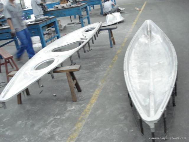 PE kayak mould 3