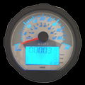 LCD Digital Meter/Gauge YB08F Speedometer/Tachometer/Odo/Trip Odo 1