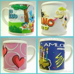 soft pvc mugs