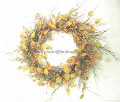 China artificial berry wreath