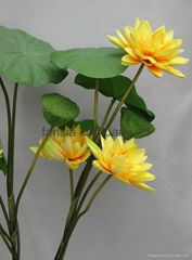 artificial flower water lily