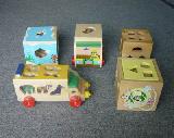 Wooden Block-Boxes