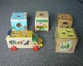 Wooden Block-Boxes