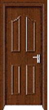 wood-steel interior door