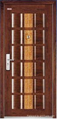 wood-steel interior door