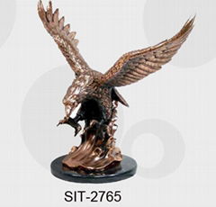 plated eagle