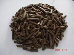 Cottonseed hull pellet