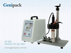 Semi-auto induction foil cap sealer