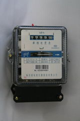 Single phase mechanical kWh meter