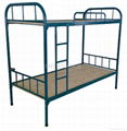 Steel dorm bunk bed for school