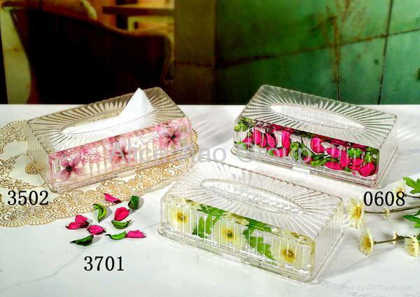 Acrylic Tissue Box, Napkin box, Toilet paper box