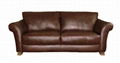 leather sofa