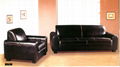 leather sofa