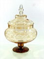 glass sugar jar  1