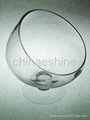 clear glass candle holder 3