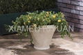 Resin flowerpot for gardening 18505