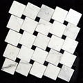 marble mosaic-corner cut pattern