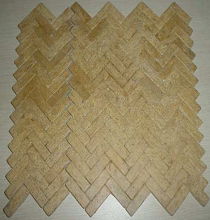 marble mosaic-Herringbone pattern