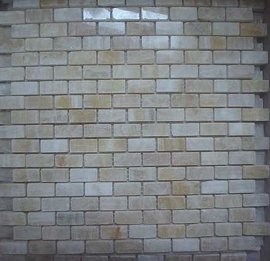 marble mosaic-brick pattern