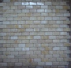 marble mosaic-brick pattern
