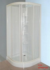 PVC shower enclosure